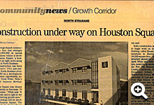 Observer-Reporter article featuring Nello's plan to move from Carnegie (its second office location) and build a new office in Canonsburg.